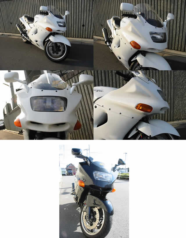 バットウイング　アッパーカウル（タイプII ）　ZZR1100D