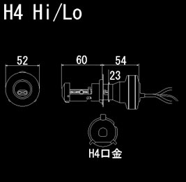 SOLAM H.I.D　キット　H4Hi/Lo　スタンダードホワイト　4300ｋ